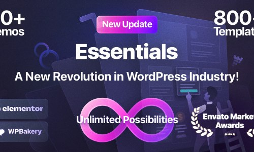Download Essentials | Multipurpose WordPress Theme