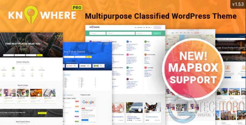 Knowhere Pro Multipurpose Classified Directory WordPress Theme.webp