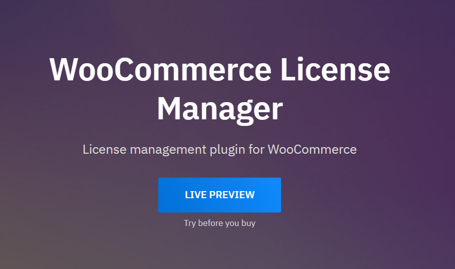 ownload Free WooCommerce License Manager