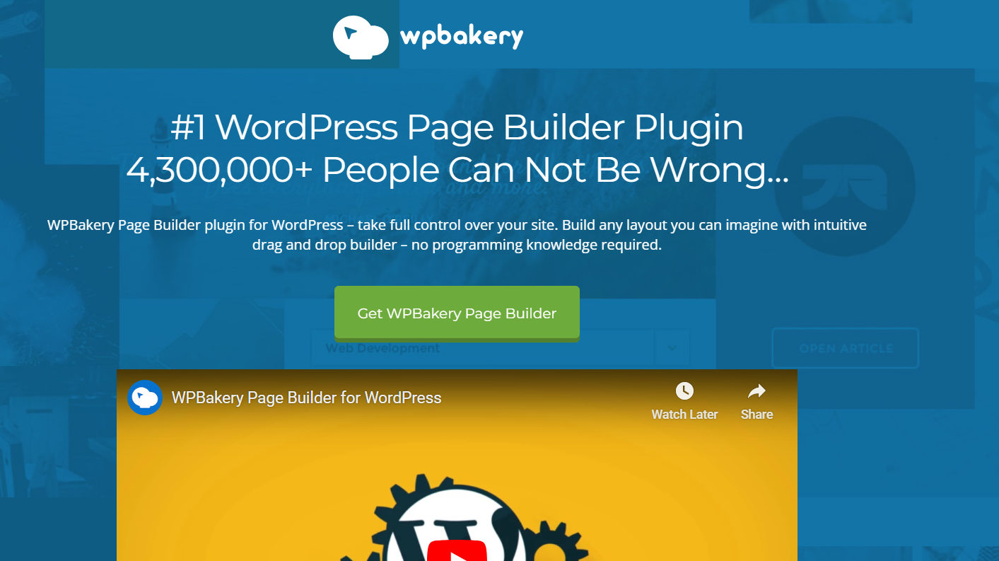 Download WPBakery Page Builder 